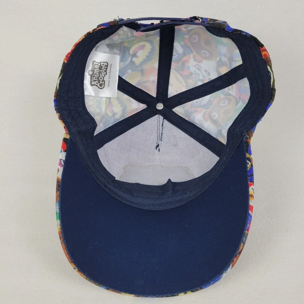Nintendo Animal Crossing Snapback Hat Youth‎ Size Multicolor Baseball Cap